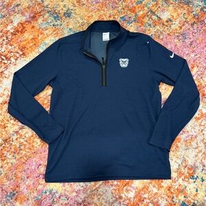 Nike Dri-FIT Butler Bulldogs Quarter Zip Pullover Navy Blue Men’s Large